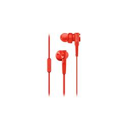 Foto van Sony in-ear oordopjes mdr-xb55apr (rood)