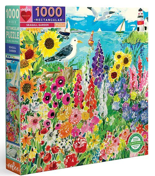 Foto van Eeboo - seagull garden (1000 stukjes) - puzzel;puzzel (0689196509728)