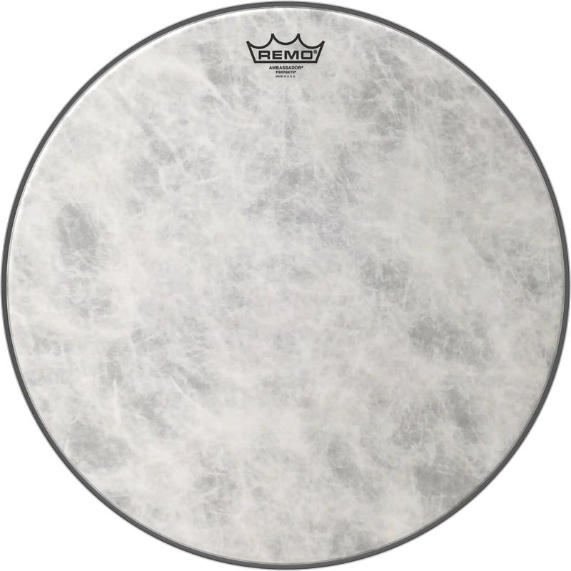 Foto van Remo fa-0518-00 ambassador fiberskyn 18 inch drumvel