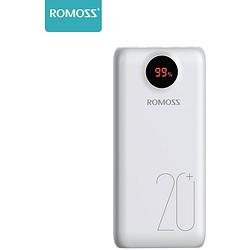 Foto van Romoss sw20 ps+ powerbank 20000 mah quick charge li-ion wit statusweergave