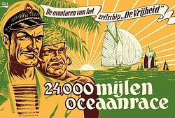 Foto van 24.000 mijlen oceaanrace - evert werkman, pieter kuhn - hardcover (9789493234703)