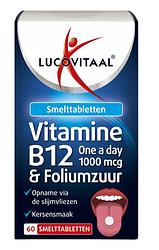 Foto van Lucovitaal vitamine b12 & foliumzuur smelttabletten