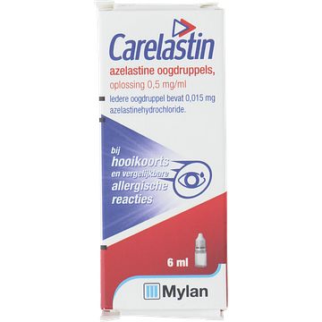 Foto van Carelastin azelastine 0,5 mg/ml oogdruppels, 6ml bij jumbo