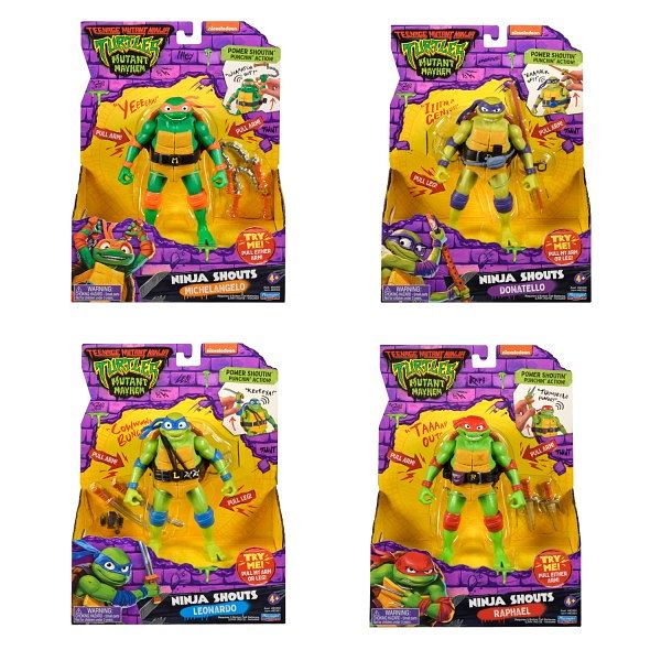 Foto van Teenage mutant ninja turtles movie deluxe figure