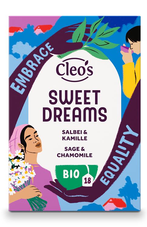 Foto van Cleo'ss sweet dreams sage & chamomille bio
