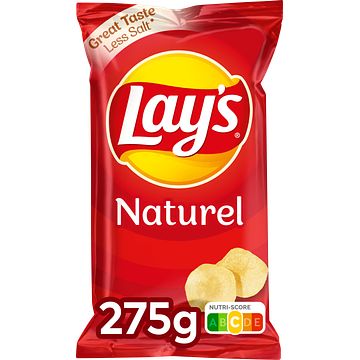 Foto van Lay'ss naturel chips 275gr bij jumbo