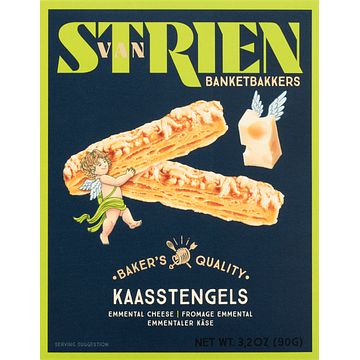 Foto van Van strien roomboter kaasstengels 90g bij jumbo