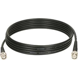 Foto van Klotz c-58u1d-000.3 coax kabel bnc plug-plug 50 ohm 0.3m zwart