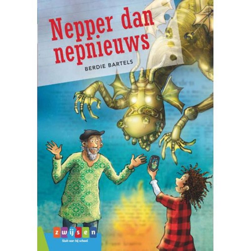 Foto van Nepper dan nepnieuws - leesserie estafette