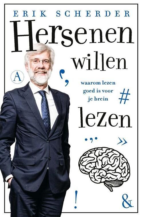 Foto van Hersenen willen lezen - erik scherder - paperback (9789025313357)