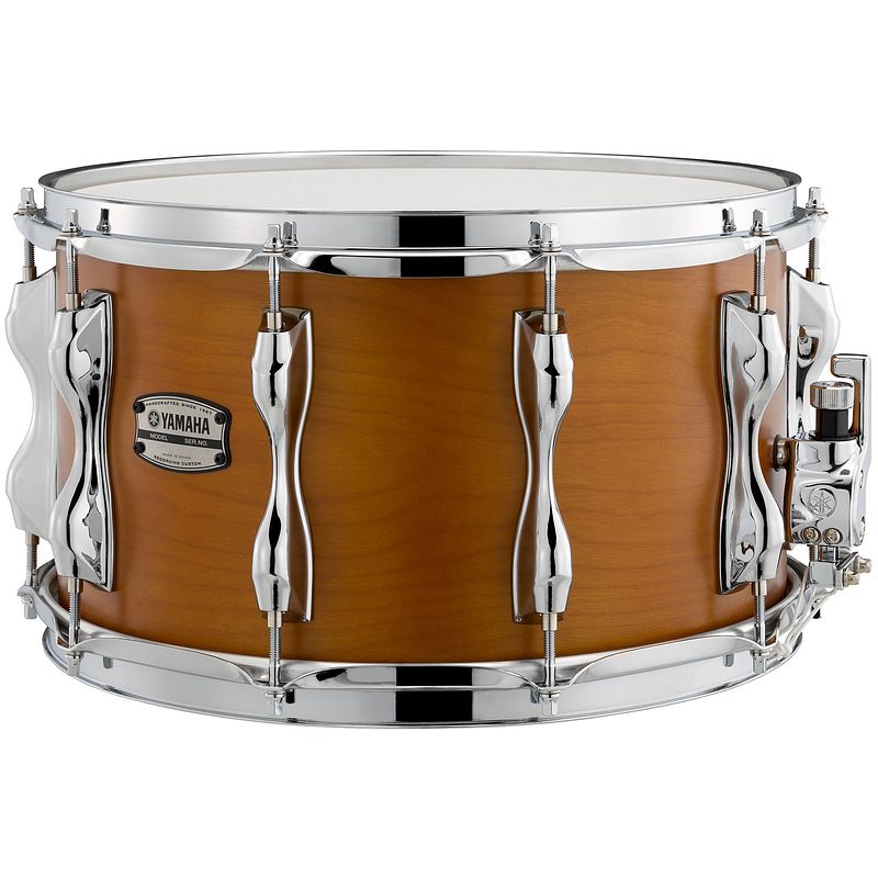 Foto van Yamaha recording custom birch 14x8 inch snaredrum real wood