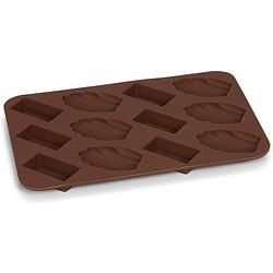 Foto van Patisse chocoladevorm 17 x 12 cm siliconen 12 vaks