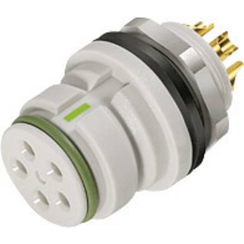 Foto van Binder 99 9108 400 03 ronde subminiatuurconnector flensbus totaal aantal polen: 3 1 stuk(s)