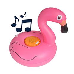 Foto van Blumill opblaasbare speaker - flamingo