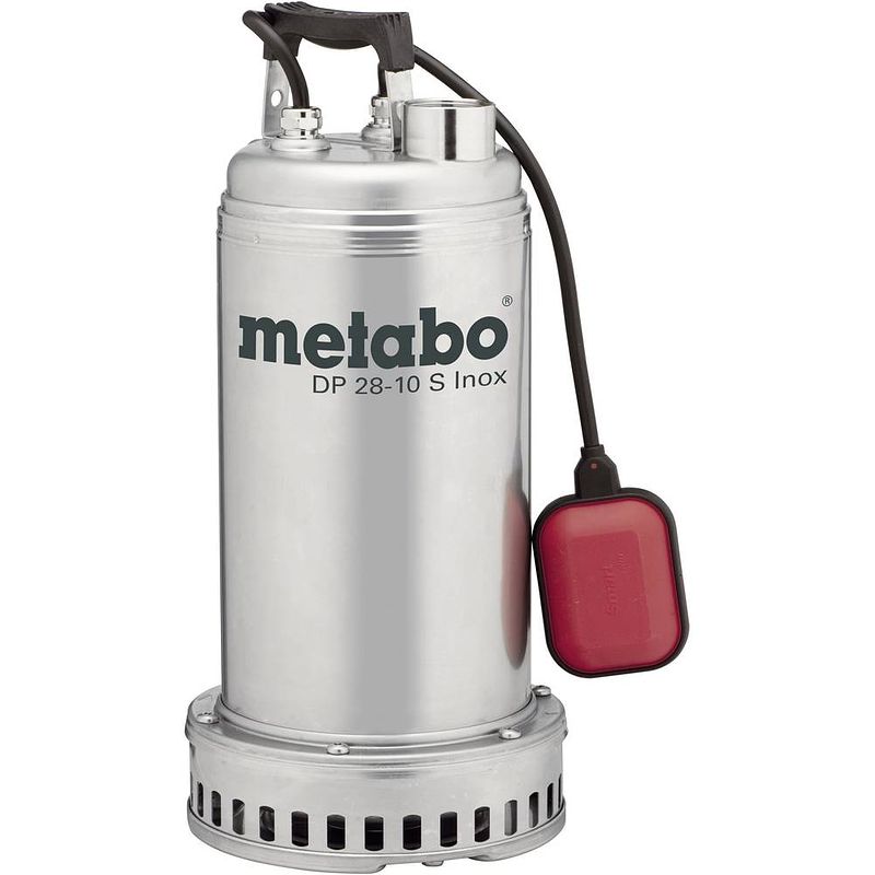 Foto van Metabo dp 28-10 s inox 6.04112.00 dompelpomp voor vervuild water 28000 l/h 17 m