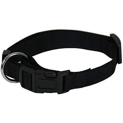 Foto van Martin sellier klikhalsband basic 40-55 x 2 cm nylon zwart