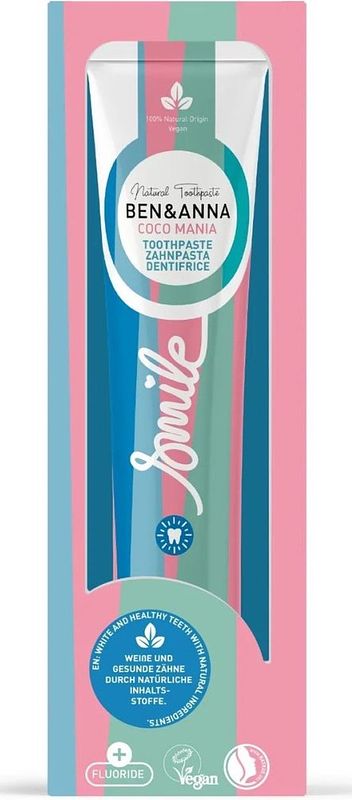 Foto van Ben & anna coco mania toothpaste