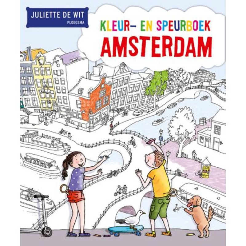 Foto van Kleur- en speurboek amsterdam