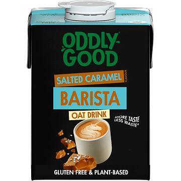 Foto van Oddlygood barista caramel oat drink 500ml bij jumbo