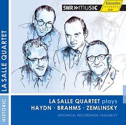 Foto van La salle quartet plays haydn, brahms, zemlinsky - cd (4010276027720)