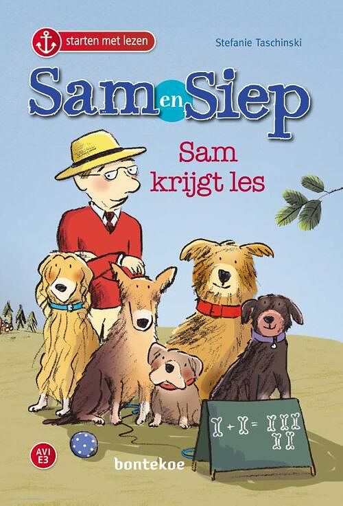 Foto van Sam en siep - sam krijgt les - stefanie taschinski - hardcover (9789463524599)