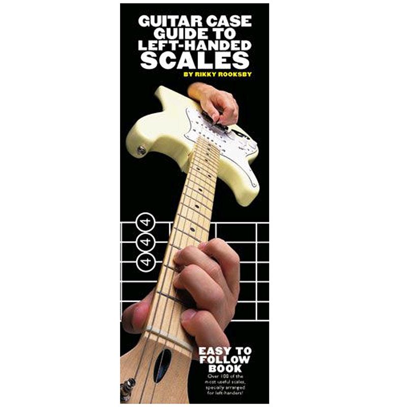 Foto van Musicsales guitar case guide to left-handed scales