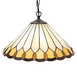 Foto van Clayre & eef multi hanglamp tiffany ø 40*22 cm e27/max 1*60w 5ll-5989