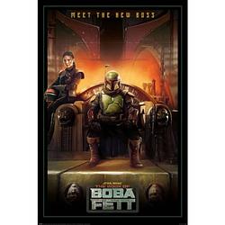 Foto van Pyramid star wars the book of boba fett meet the new boss poster 61x91,5cm