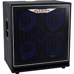 Foto van Ashdown abm-410h-evo iv 650 watt 4x10 inch basgitaar speakerkast