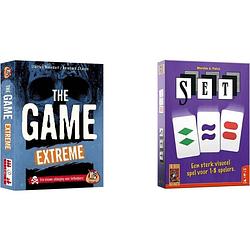 Foto van Spellenbundel - kaartspel - 2 stuks - the game extreme & set!