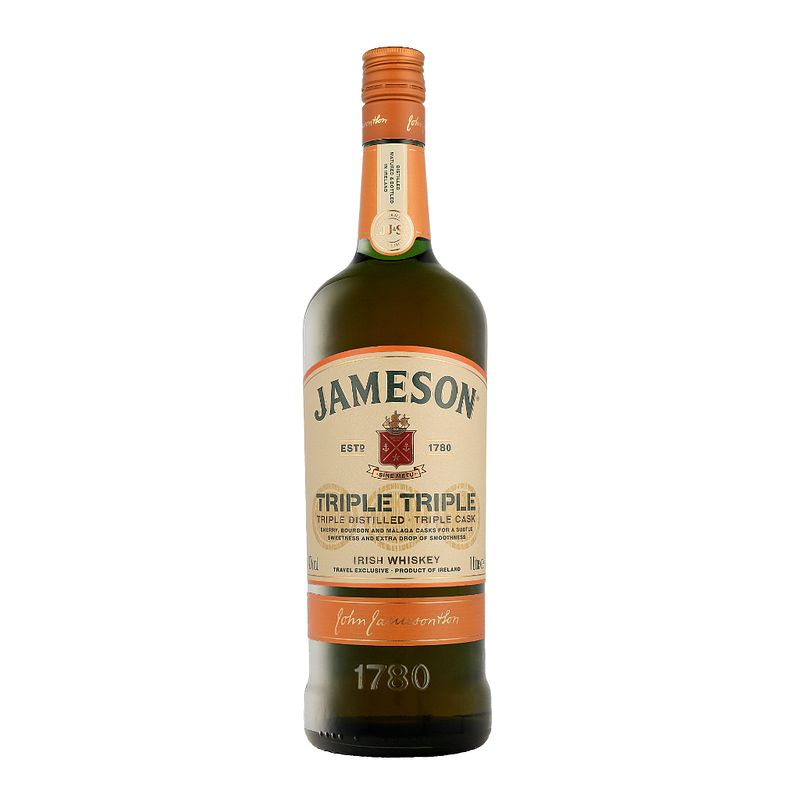 Foto van Jameson triple triple 1ltr whisky