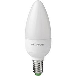 Foto van Megaman mm21042 led-lamp energielabel f (a - g) e14 kaars 3.5 w = 25 w warmwit (ø x l) 35 mm x 100 mm 1 stuk(s)