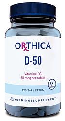 Foto van Orthica d-50 tabletten