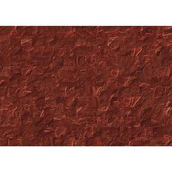 Foto van Komar red slate tiles vlies fotobehang 400x280cm 8-banen