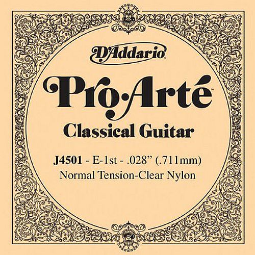 Foto van D'saddario j4501 snaar voor klassieke gitaar normal tension (e1)