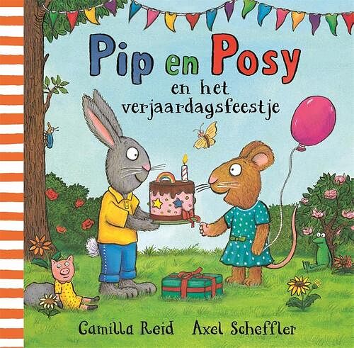 Foto van Pip en posy en het verjaardagsfeestje - axel scheffler - kartonboekje;kartonboekje (9789025775834)