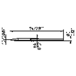 Foto van Ersa 212 cd lf soldeerpunt beitelvorm grootte soldeerpunt 1 mm inhoud: 1 stuk(s)