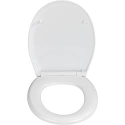 Foto van Wenko toiletbril softclose rieti 44,5 x 37 cm duroplast wit