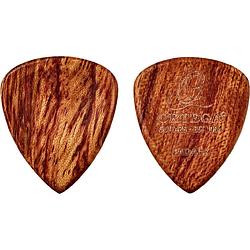 Foto van Ortega ogpw-pd2 wooden picks standard padouk 2.50 mm plectrumset (2 stuks)