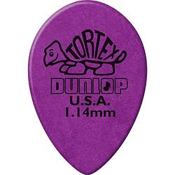 Foto van Dunlop 423r114 tortex small teardrop 1.14 mm (set van 36)