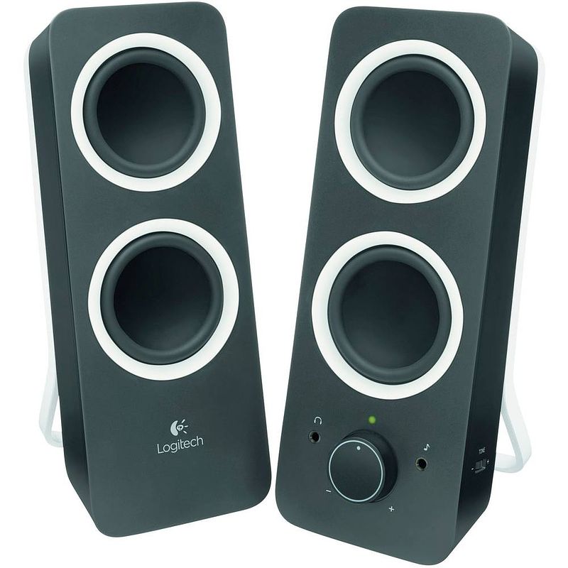 Foto van Logitech pc speakersysteem z200 (zwart)