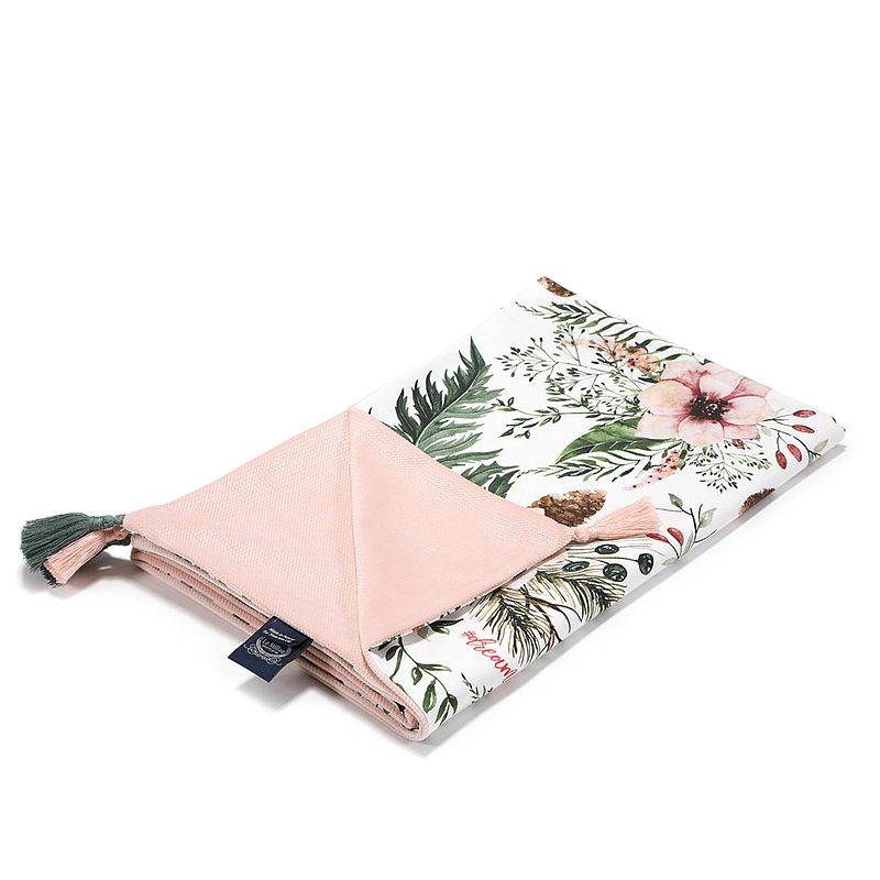 Foto van La millou - deken slim medium - wild blossom powder pink