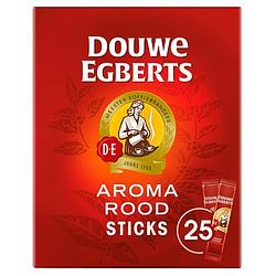 Foto van Douwe egberts oploskoffie aroma rood sticks 25 stuks bij jumbo