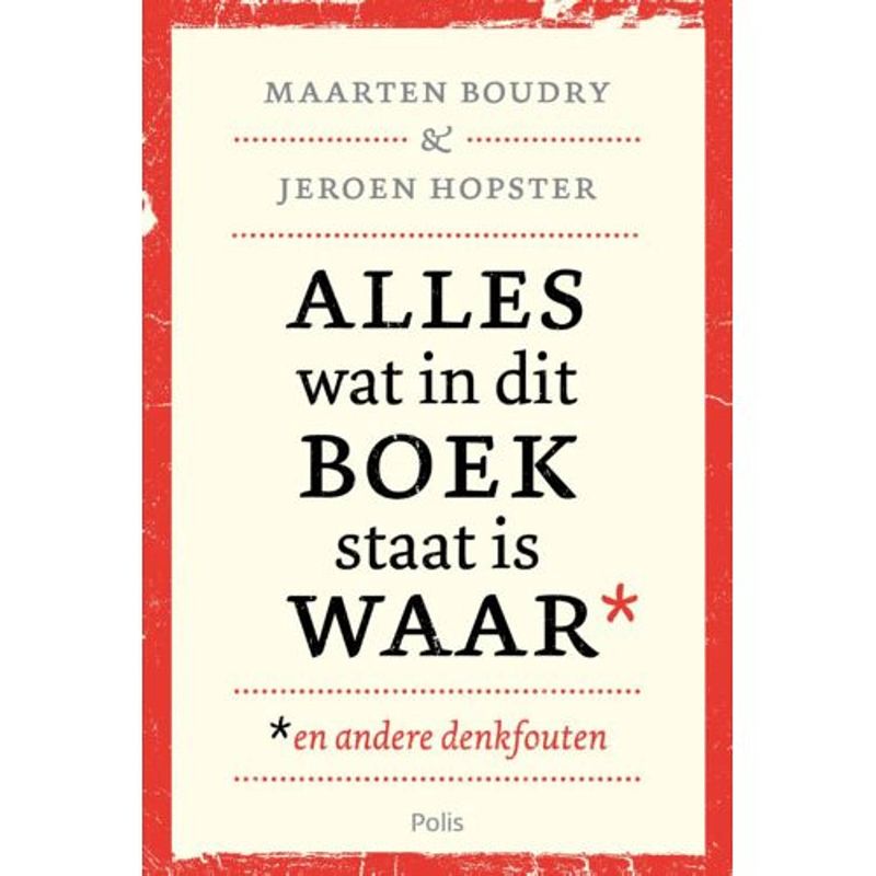 Foto van Alles wat in dit boek staat is waar (en andere