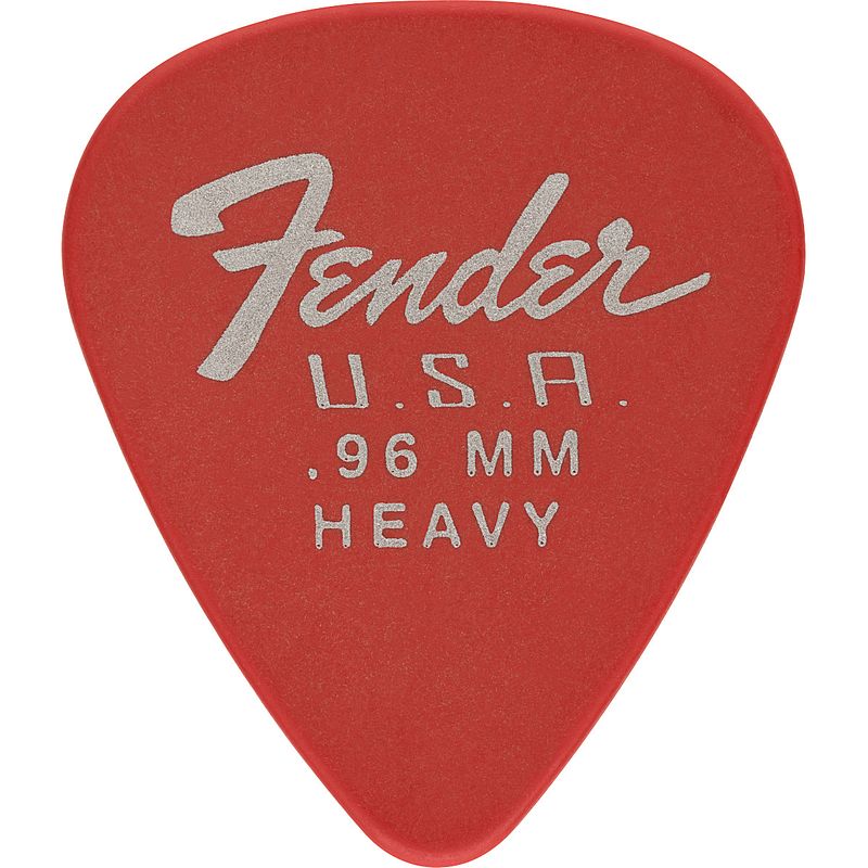 Foto van Fender dura-tone 351 heavy plectrum (set van 12)