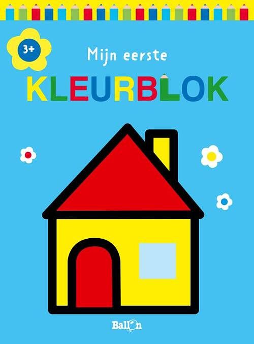 Foto van Mijn eerste kleurblok 3+ (huis) - paperback (9789403221830)