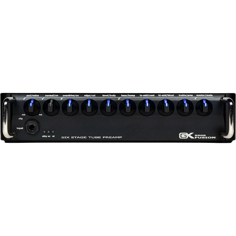 Foto van Gallien-krueger fusion 500s 500 watt basgitaar versterkertop