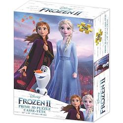 Foto van Disney frozen 2 prime 3d puzzel - elsa, anna en olaf puzzel 200 stk 46x31 cm