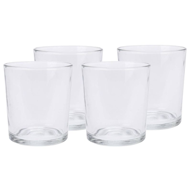 Foto van Set van 4x stuks drinkglazen/waterglazen 280 ml - drinkglazen