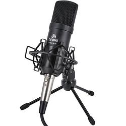 Foto van Devine m-mic xlr bk condensatormicrofoon zwart